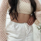 Cropped Crochet Top