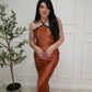 Satin Maxi Dress