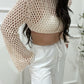 Cropped Crochet Top